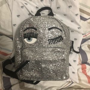 Chiara ferragni flirting glitter backpack